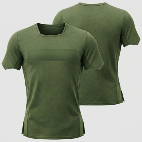 Patron ropa, Fashion sewing pattern, molde confeccion, patronesymoldes.com Jersey Gimnasio 7878 HOMBRES Remeras